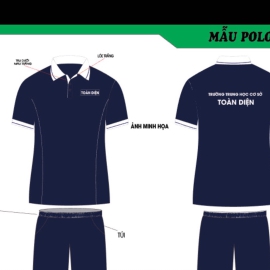 Áo polo dồng phục mẫu 6