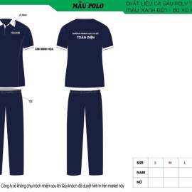 Áo polo dồng phục mẫu 16