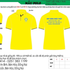 Áo polo dồng phục mẫu 19