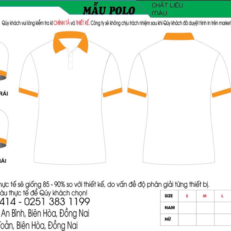 Áo polo dồng phục mẫu 26